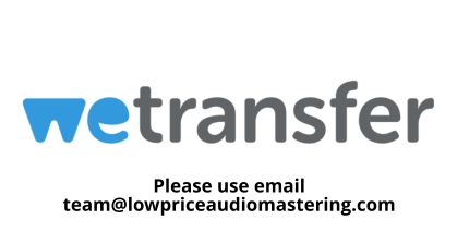 Please use email team@lowpriceaudiomastering.com