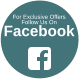 For Exclusive Offers Follow Us On Facebook