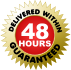 DELIVERED WITHIN GUARANTEED 48 hours