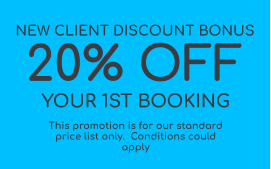 New Clients Will Receive a 20% Off Discount on Mastering