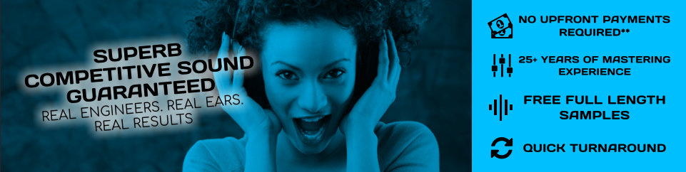 Online Audio Mastering with Superb Competitive Sound Guaranteed